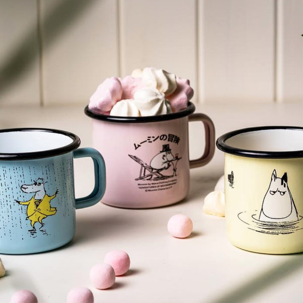 Muurla MAKIA X MOOMIN Enamel Mug - RAIN