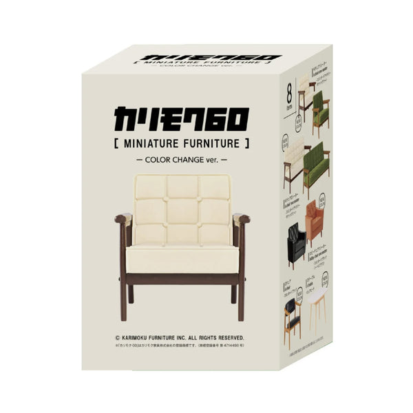 Miniature Furniture Color Change Ver 迷你傢具擺設 一套9個 Karimoku60