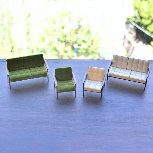 Miniature Furniture Color Change Ver 迷你傢具擺設 一套9個 Karimoku60
