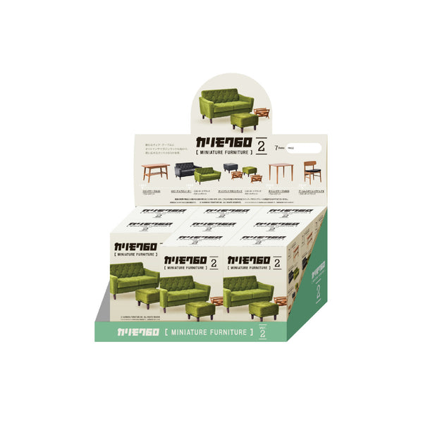 Miniature Furniture 2 迷你傢具擺設 一套9個 Karimoku60