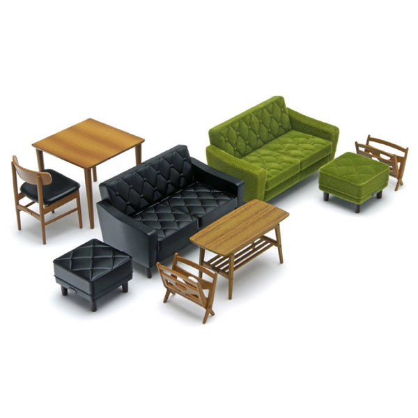 Miniature Furniture 2 迷你傢具擺設 一套9個 Karimoku60