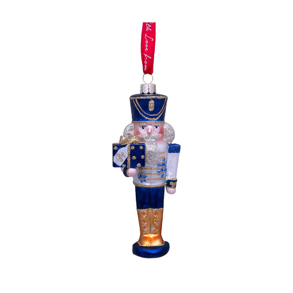 Ornament Glass Blue Nutcracker Pip Studio 玻璃聖誕掛飾 Vondels
