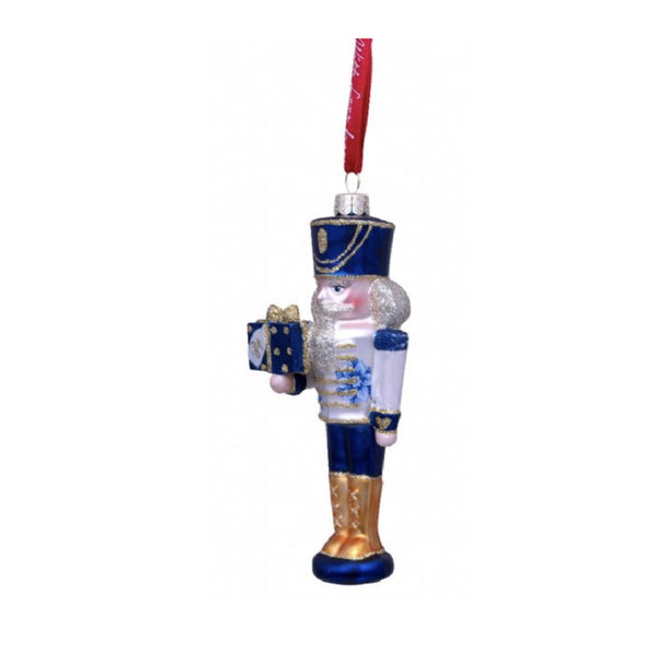 Ornament Glass Blue Nutcracker Pip Studio 玻璃聖誕掛飾 Vondels