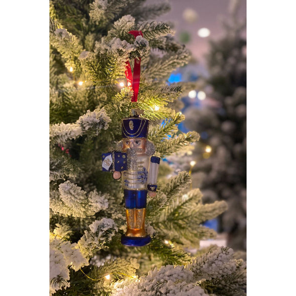 Ornament Glass Blue Nutcracker Pip Studio 玻璃聖誕掛飾 Vondels