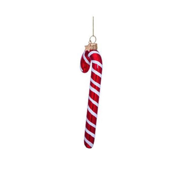 Ornament Glass Candy Cane 玻璃聖誕掛飾 Vondels