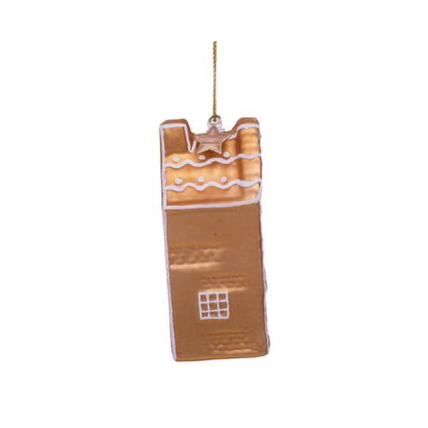 Ornament Glass Ginger Bread Canal House 玻璃聖誕掛飾 Vondels