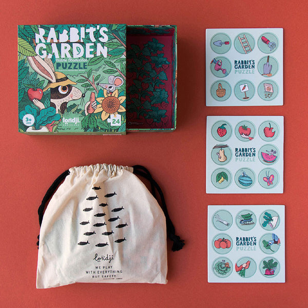 Rabbit's Garden Puzzle 拼圖 Londji