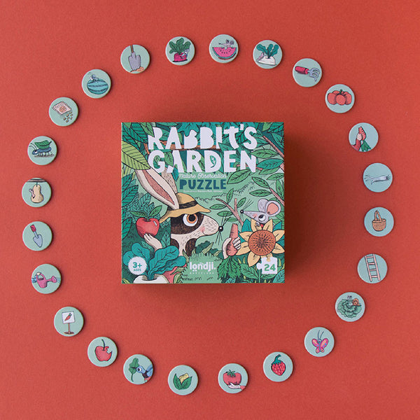 Rabbit's Garden Puzzle 拼圖 Londji