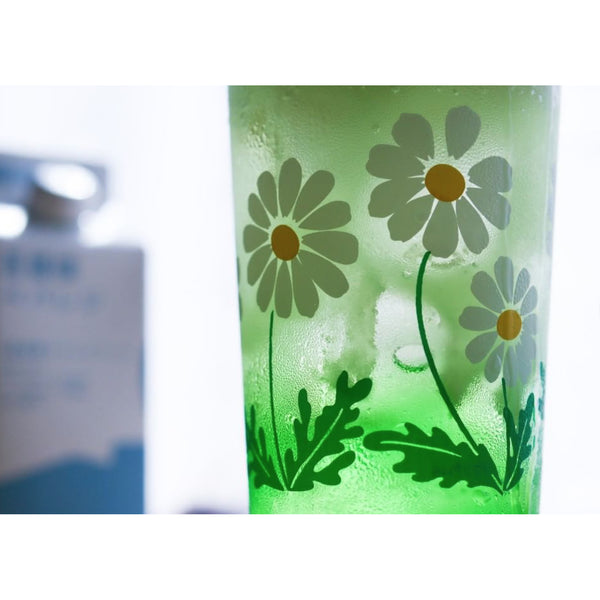 Retro Tumbler with Stem - Cosmos 小白花復古高腳杯 ADERIA