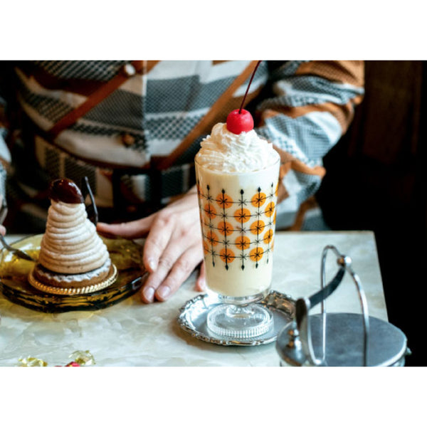 Retro Tumbler with Stem - Fence 柵欄復古高腳杯 ADERIA