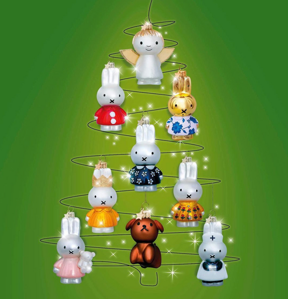 Ornament Glass Nijntje Miffy Doctor 玻璃掛飾