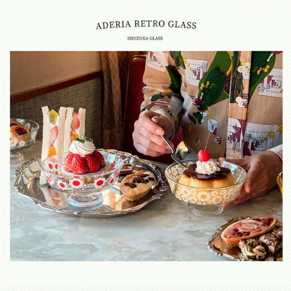 Shallow Mold With Leg -  Flower Ring 復古花圈甜品杯 Aderia