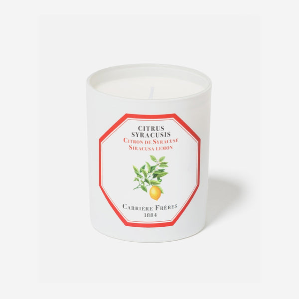 Carriere Freres Siracusa Lemon Candle 檸檬香薰蠟燭
