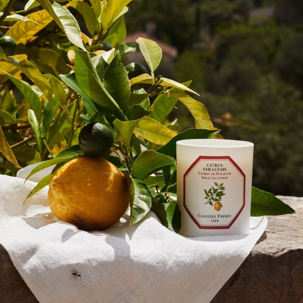 Carriere Freres Siracusa Lemon Candle 檸檬香薰蠟燭