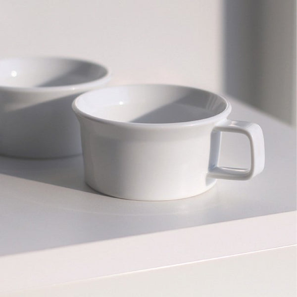 TY Tea Cup Handle White 有田燒茶杯 1616 / arita japan