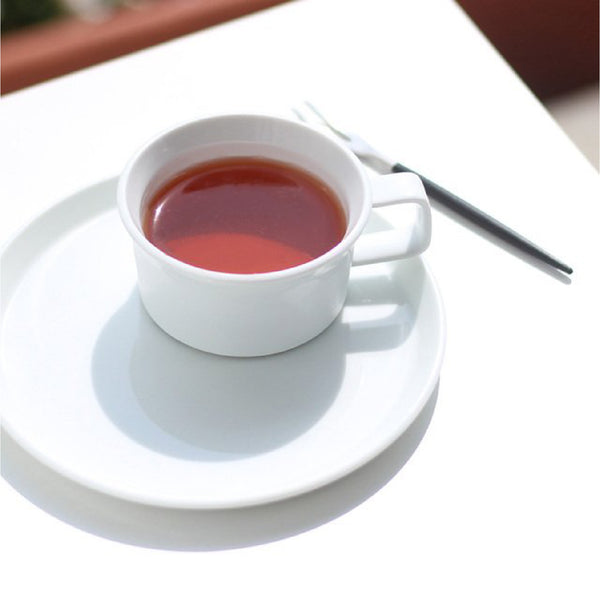 TY Tea Cup Handle White 有田燒茶杯 1616 / arita japan
