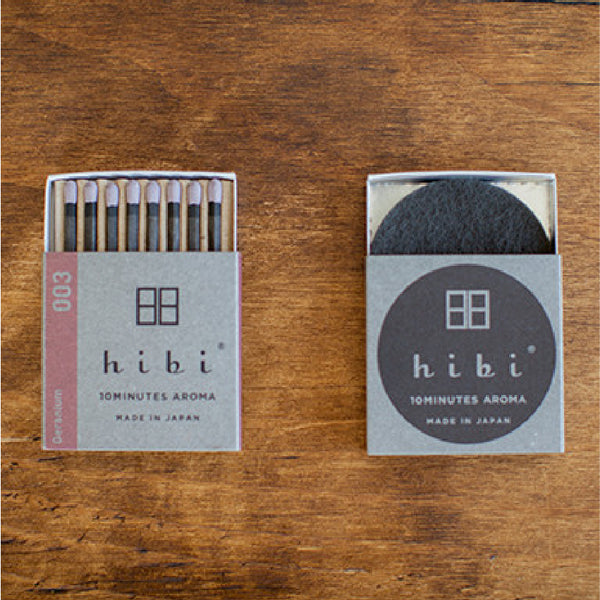 hibi matches 10MINUTES AROMA