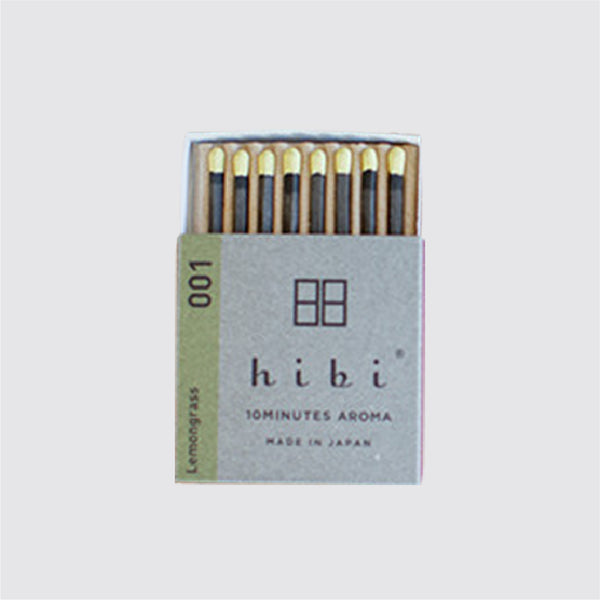 hibi matches 10MINUTES AROMA