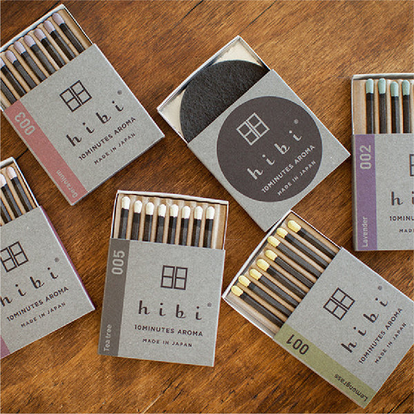 hibi matches 10MINUTES AROMA